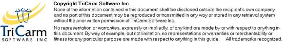 Description: TriCarm Copyright Statement
